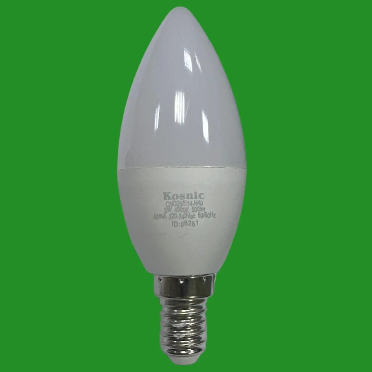 2x 5W (=42W) Kosnic LED Candle Light Bulbs 4000K SES E14 Small Edison Screw Lamp - image 2 | Free standard UK delivery included | Discount Quality Products