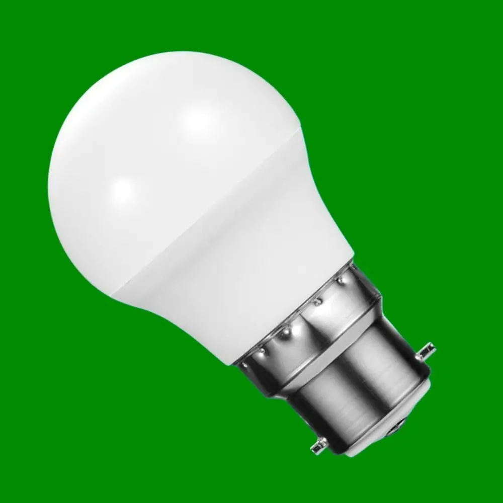 4x 2.2W (=25W) LED Pearl Golf G45 BC B22 2700K Warm White Light Bulb - image 3 | Free standard UK delivery included | Discount Quality Products