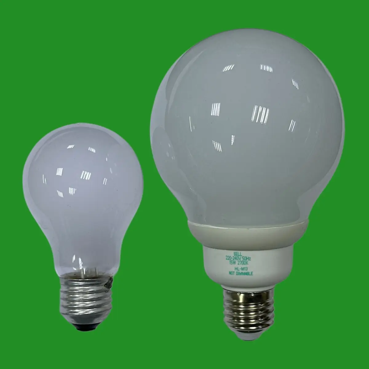 15W =60W BELL G95 CFL Large Globe ES E27 Screw Light Bulb 95mm Low Energy 2700K - image 2 | Free standard UK delivery included | Discount Quality Products