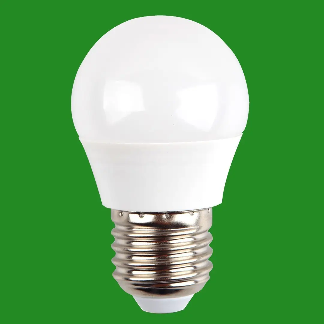4x 4.2W (=40W) Dimmable LED Pearl Golf Ball Light Bulbs Edison Screw ES E27 G45