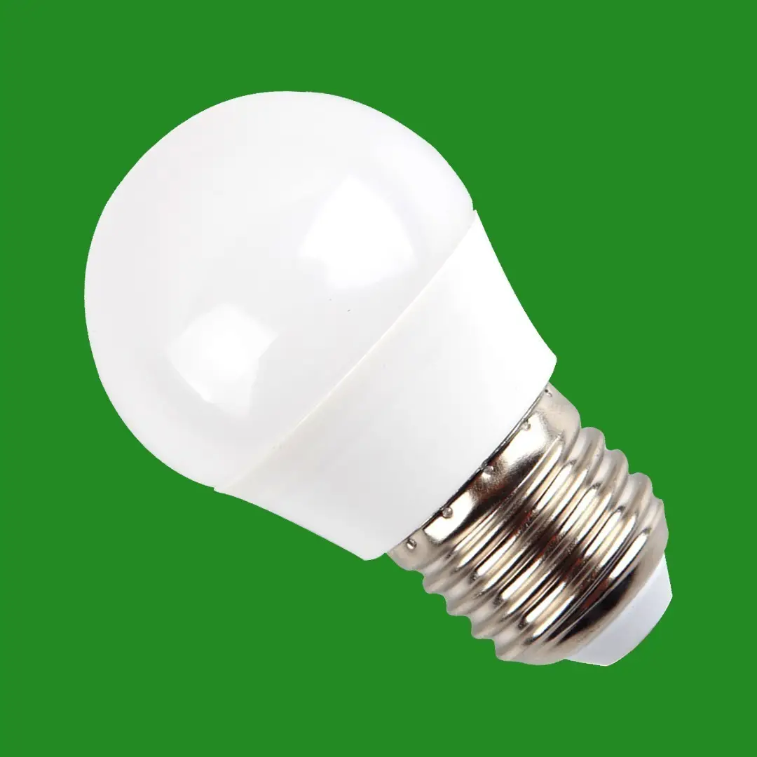 4x 4.2W (=40W) Dimmable LED Pearl Golf Ball Light Bulbs Edison Screw ES E27 G45 - image 2 | Free standard UK delivery included | Discount Quality Products