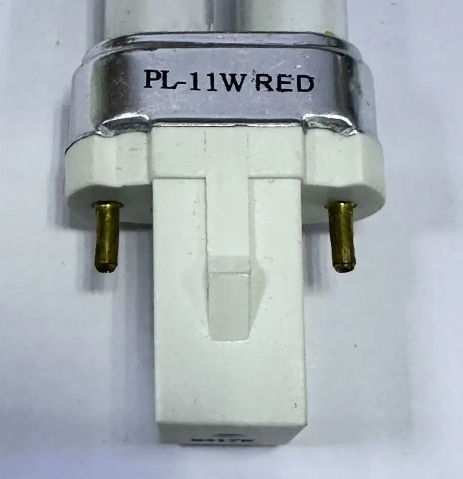 1x 11W G23 Red PL CFL Light Bulb Lamp For Fish Aquarium 53221 PL-11W Bio-Lux 8K - image 4 | Free standard UK delivery included | Discount Quality Products