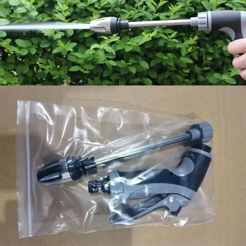 Nozzle Converts Garden Hose Pipe to Multifunction Spray Gun for Washing Cleaning - image 7 | Free standard UK delivery included | Discount Quality Products
