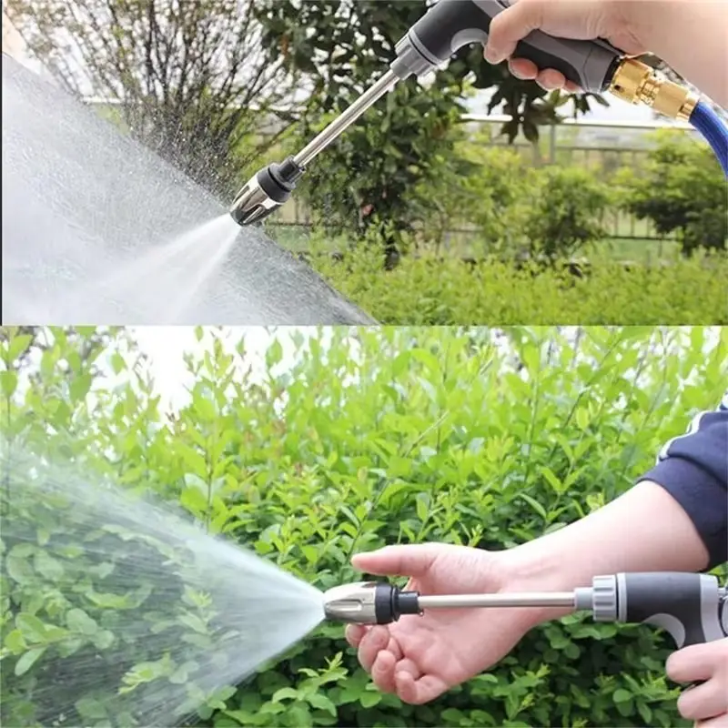Nozzle Converts Garden Hose Pipe to Multifunction Spray Gun for Washing Cleaning - image 8 | Free standard UK delivery included | Discount Quality Products