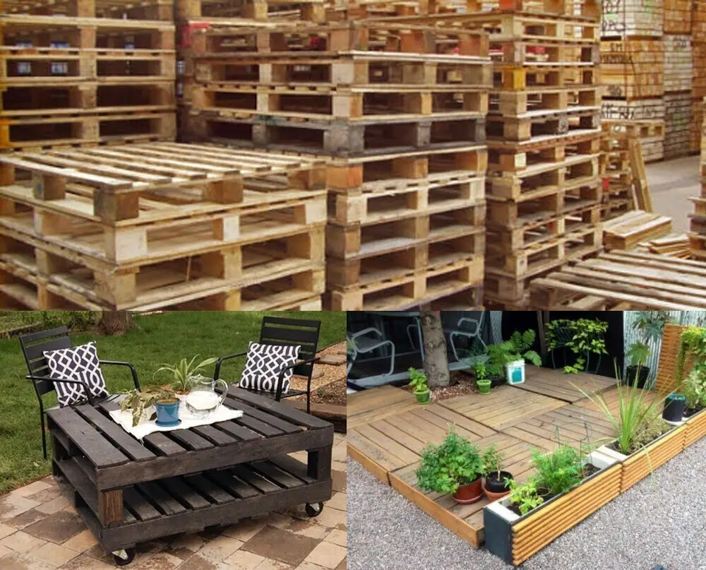 Wooden Shipping Pallets Variety of Uses, Decking Furniture See YouTube for Ideas - image 2 | Free standard UK delivery included | Discount Quality Products