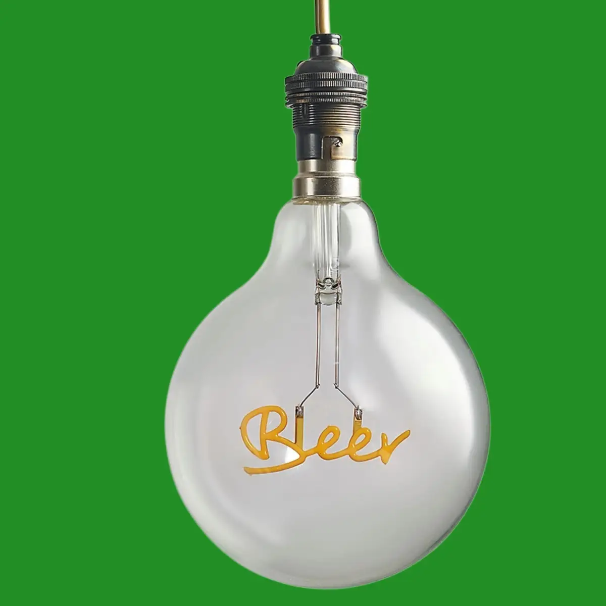 2W Vintage G125 Beer Neon Effect LED Filament Large Globe Pub Light Bulb BC B22 - image 4 | Free standard UK delivery included | Discount Quality Products