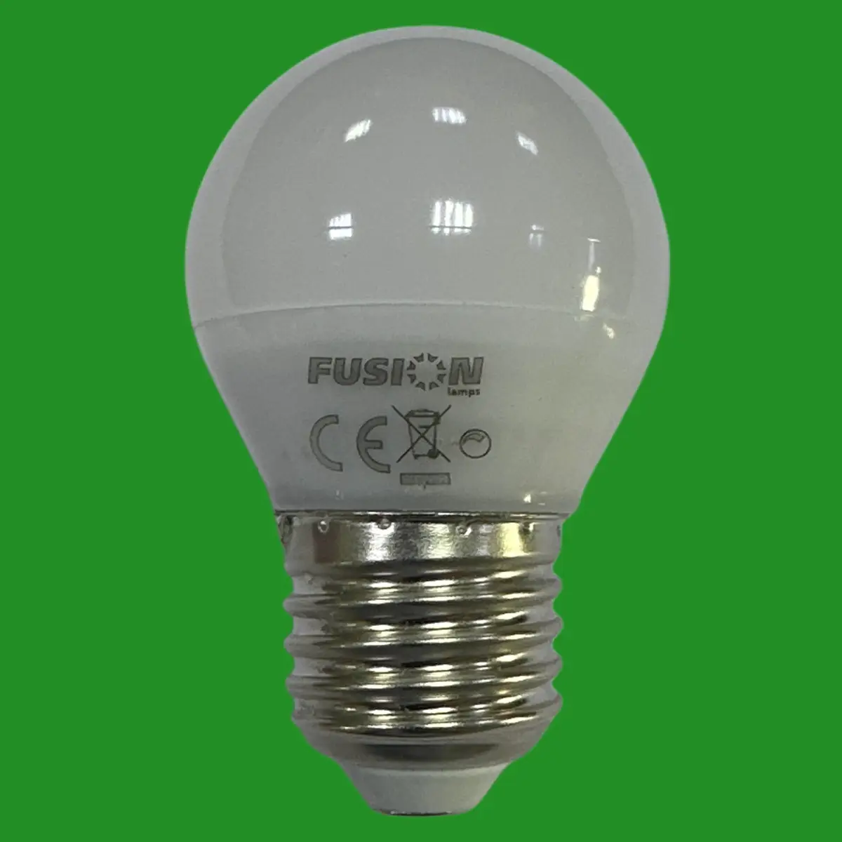 2x 5W (=40W) Fusion Dimmable LED Round Golf G45 Light Bulbs 2700K ES E27 Screw - image 3 | Free standard UK delivery included | Discount Quality Products