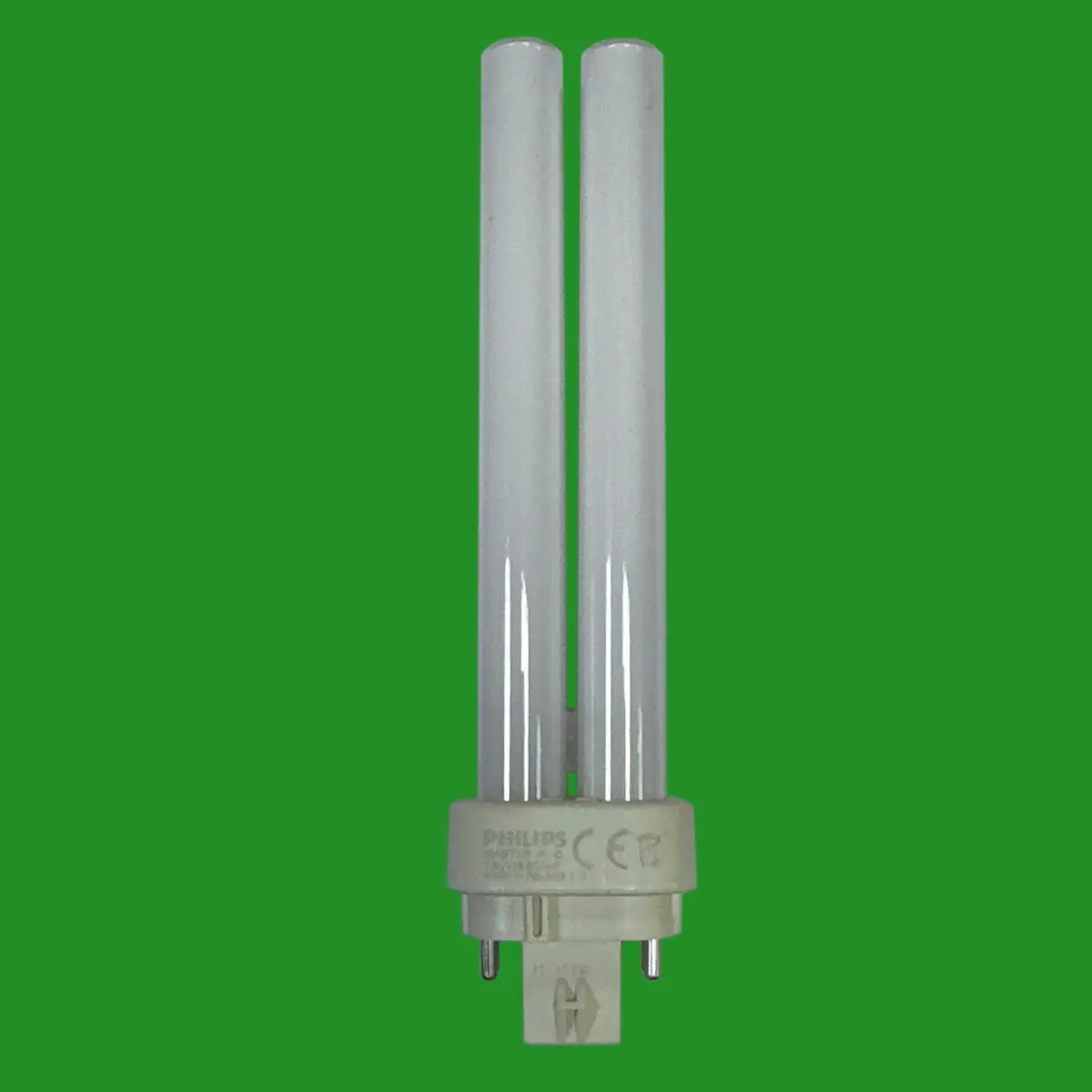 1x 18W Philips Dimmable G24q-2, 4 pin Low Energy CFL PL-C Light Bulb 3000K 830 - image 3 | Free standard UK delivery included | Discount Quality Products