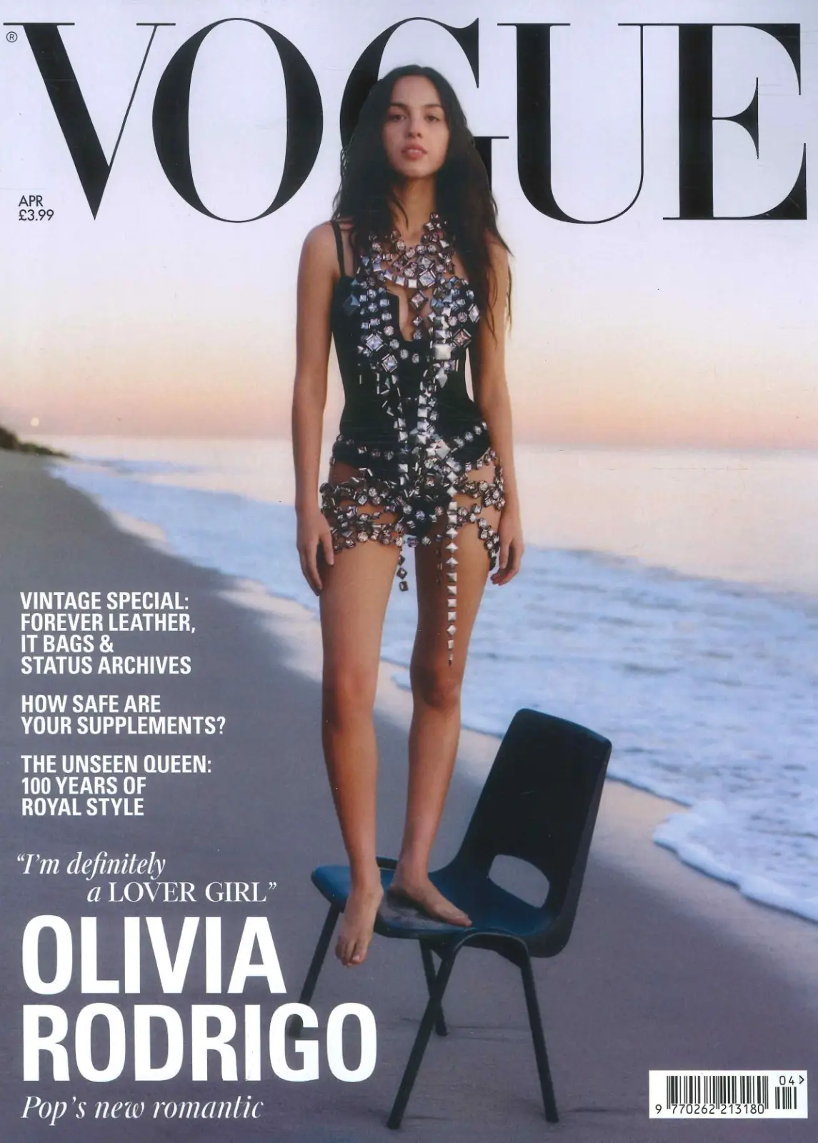 Vogue Magazine: Olivia Rodrigo, Charlotte Rampling, Queen Elizabeth, April 2026