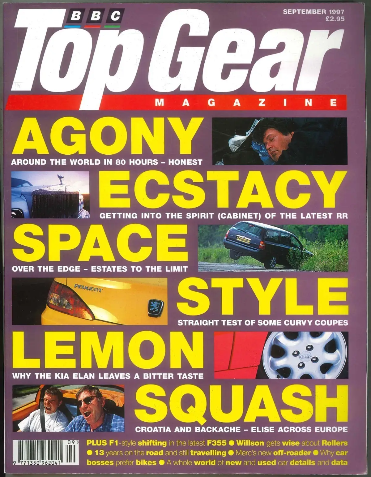 BBC Top Gear Magazine: Issue #48, Rolls-Royce, Mercedes CLK, BMW, Sept 1997
