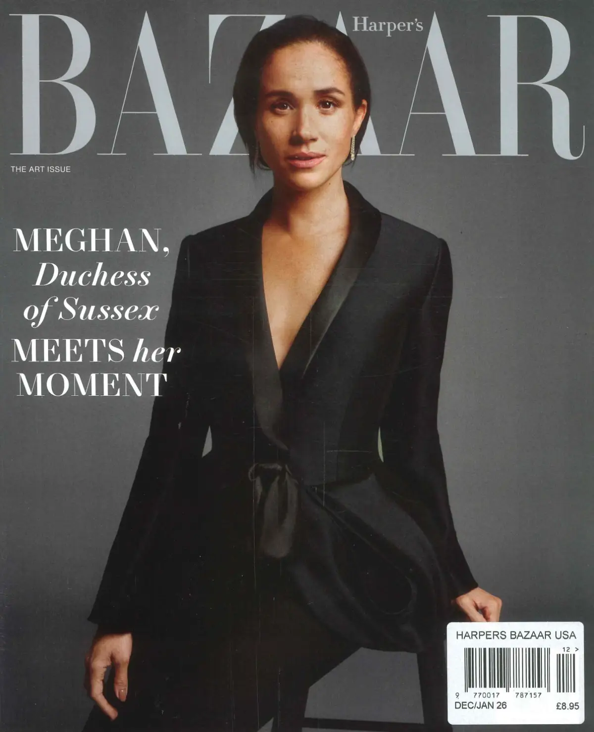 Harper's Bazaar USA Magazine: Meghan Markle, Duchess of Sussex, Dec/Jan 2026