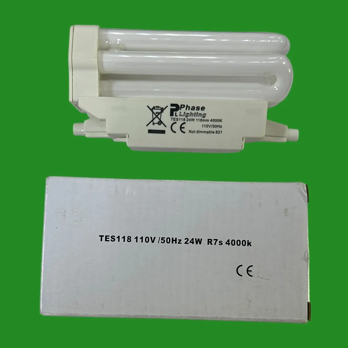 24W 110V R7s J118 Retrofit CFL Energy Saving Security Flood Light Lamp 118mm - image 8 | Free standard UK delivery included | Discount Quality Products
