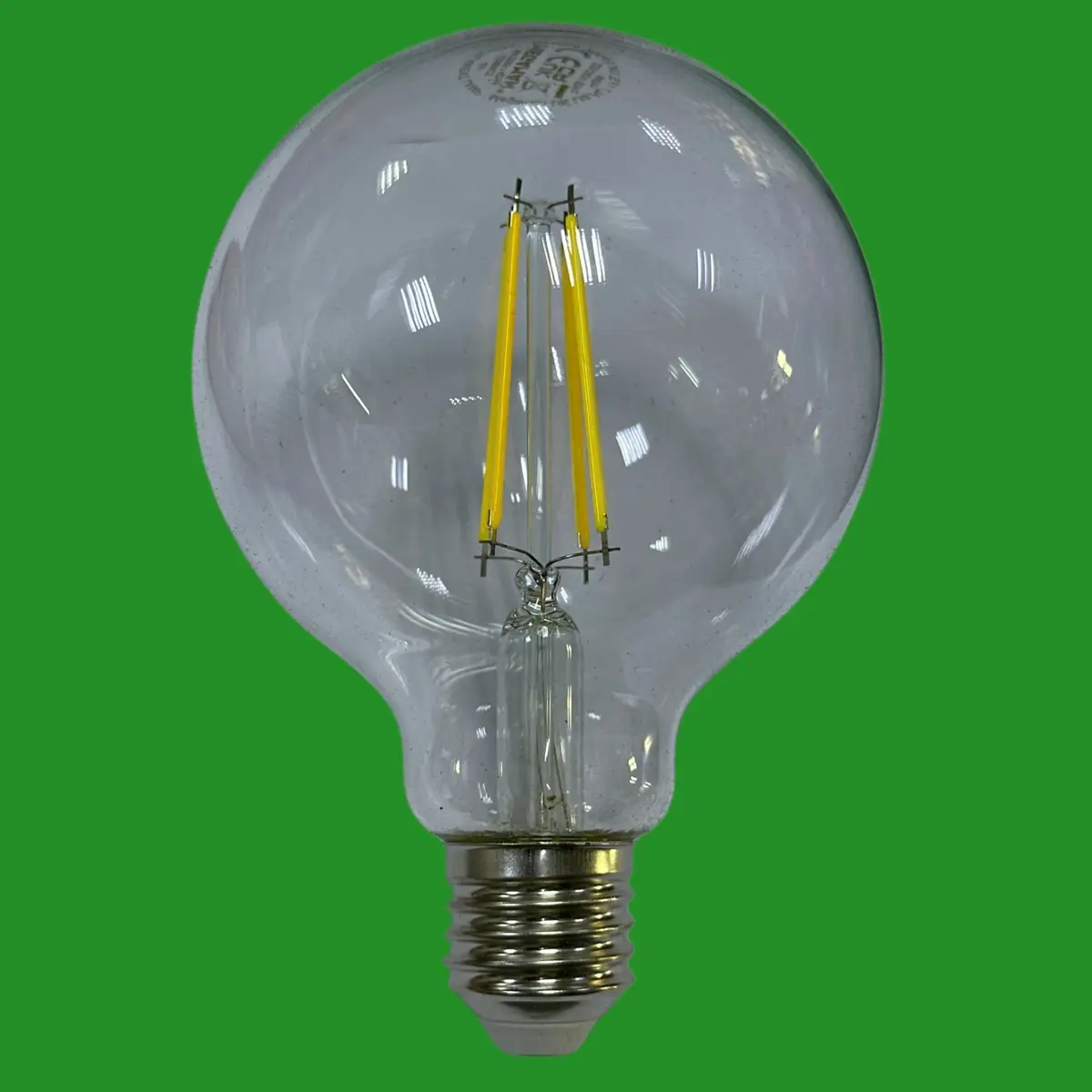 1x 4W (=60W) Megaman G95 Clear LED Filament 95mm Large Globe ES E27 Light Bulb - image 2 | Free standard UK delivery included | Discount Quality Products