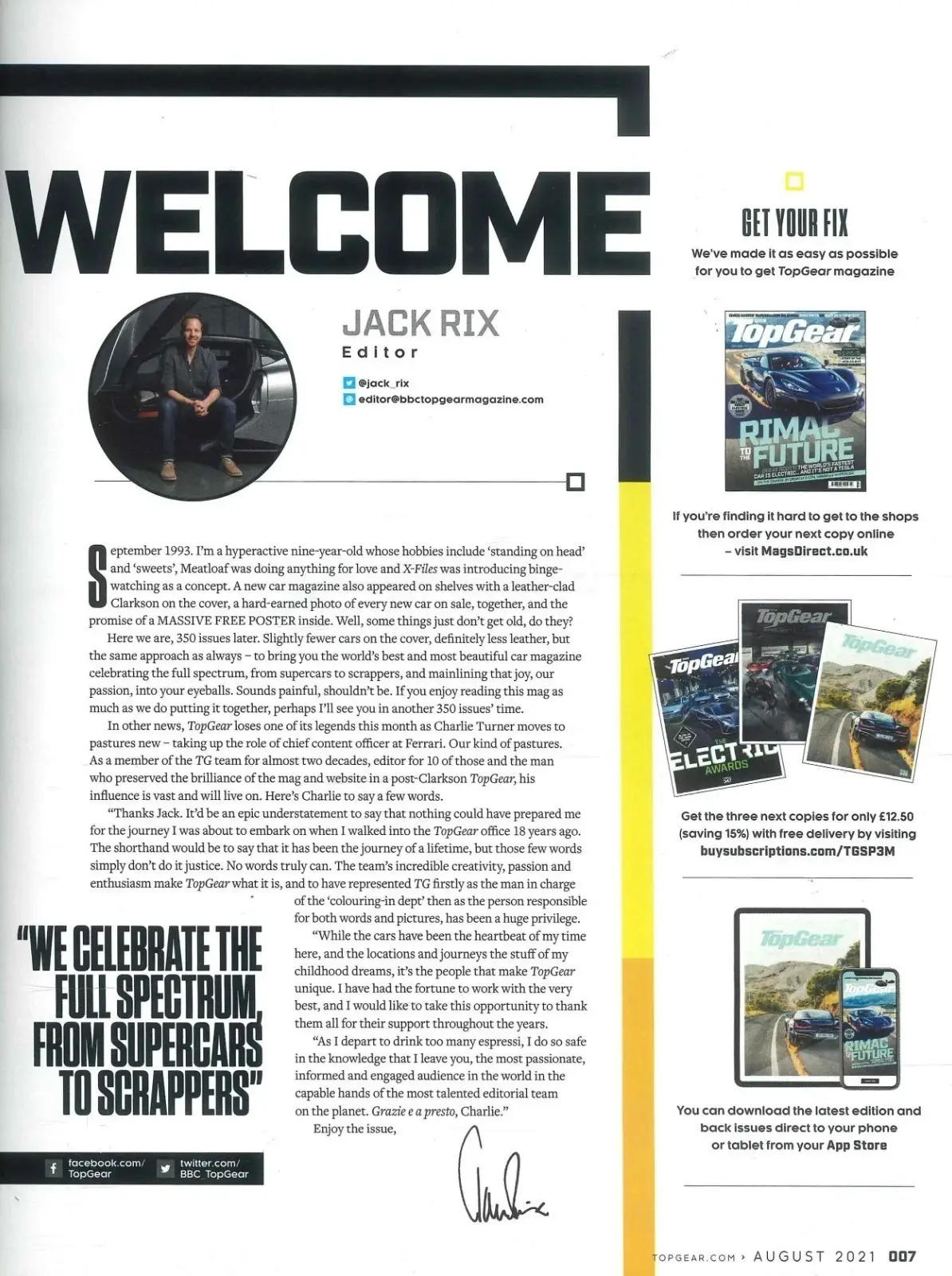 BBC Top Gear Magazine: Issue #350, Maserati, Lotus Emira, Bentley, Aug 2021 - image 3 | Free standard UK delivery included | Discount Quality Products