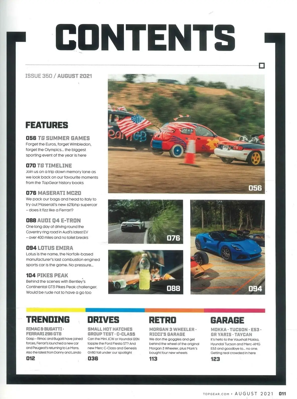 BBC Top Gear Magazine: Issue #350, Maserati, Lotus Emira, Bentley, Aug 2021 - image 4 | Free standard UK delivery included | Discount Quality Products