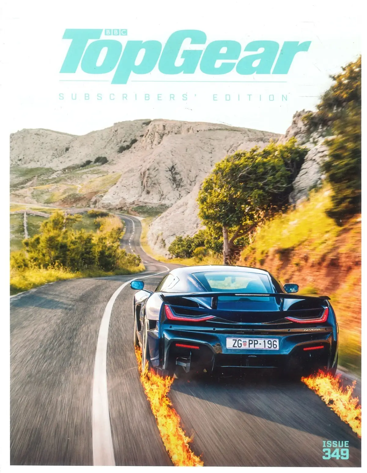 BBC Top Gear Magazine Issue #349, Rimac Nevera, Electric Cars, BMW, July 2021