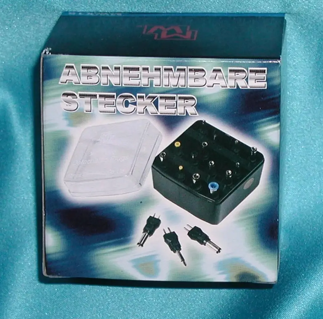 Detachable Plugs DC X-Type 2-pin Adapter SET 5.5mm 5.0 4.0 3.5 3.0 2.5 2.35