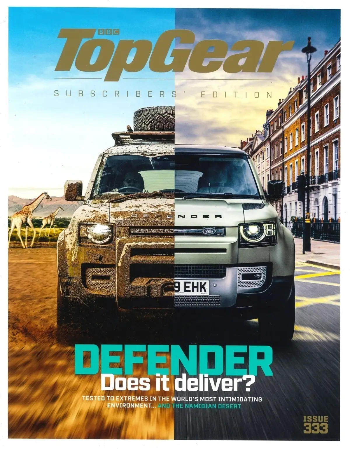 BBC Top Gear Magazine: Issue #333, Land Rover Defender, Aston, April 2020