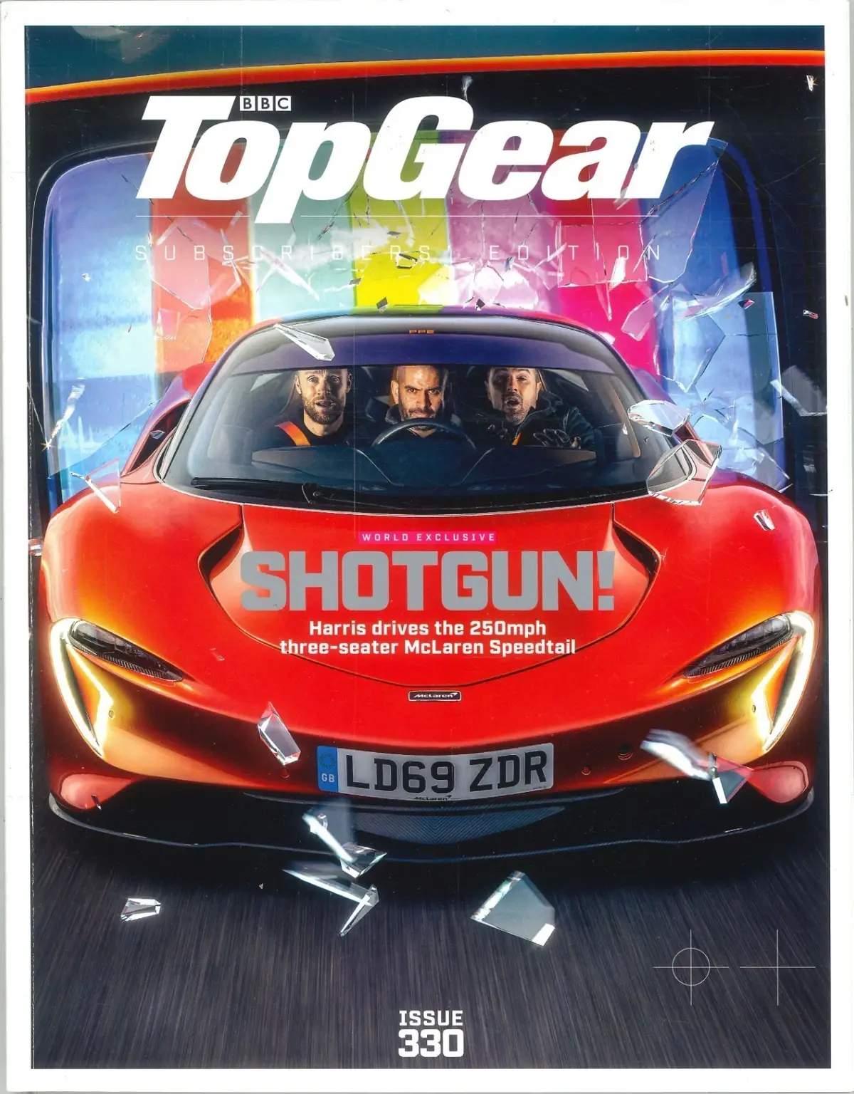BBC Top Gear Magazine: Issue #330, McLaren Speedtail, Aston Martin, Jan 2020