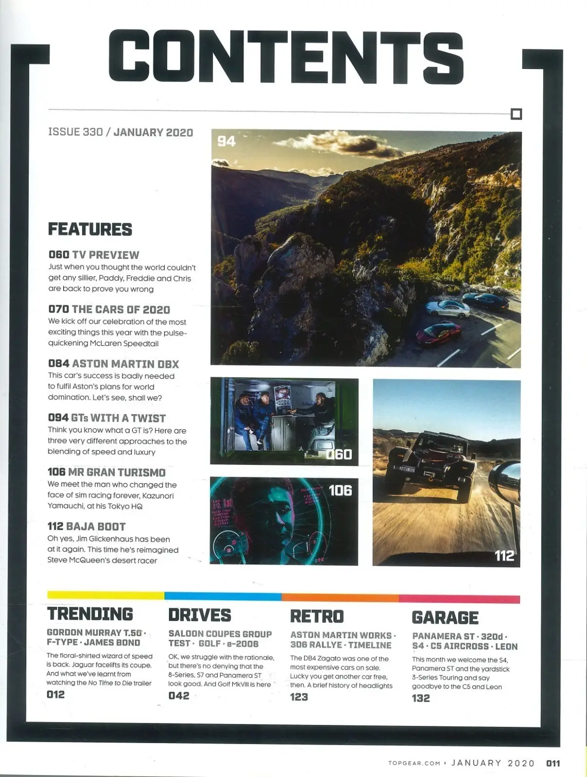 BBC Top Gear Magazine: Issue #330, McLaren Speedtail, Aston Martin, Jan 2020 - image 3 | Free standard UK delivery included | Discount Quality Products