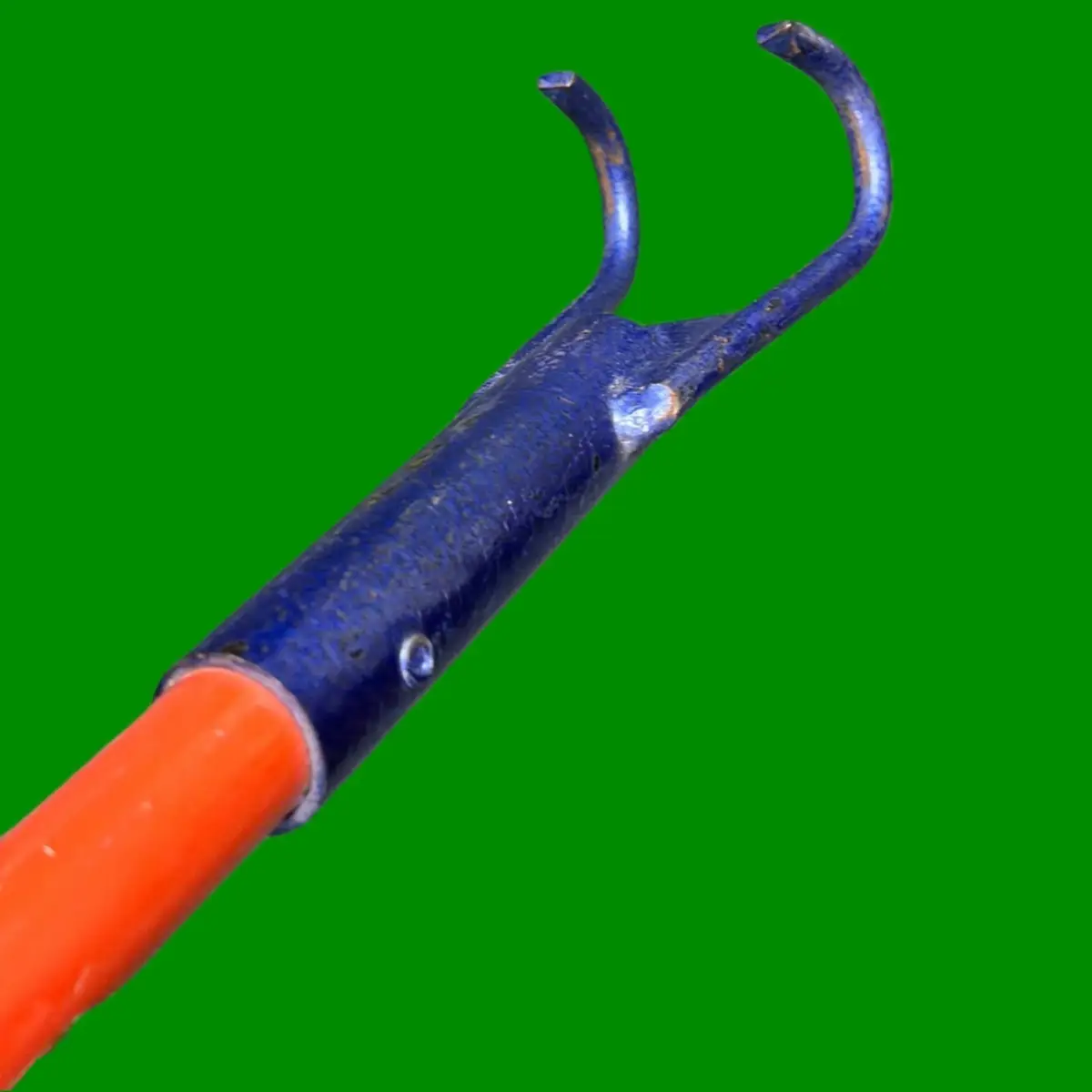 2 Pronged Hooked Tool, Sack Pulling Fork, Robust Hand Grip, Steel Construction - image 3 | Free standard UK delivery included | Discount Quality Products