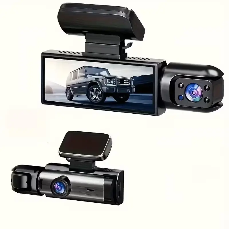 Dual Dash Cam 1080P Front &amp; Interior Camera Night Vision G-Sensor Parking Mode