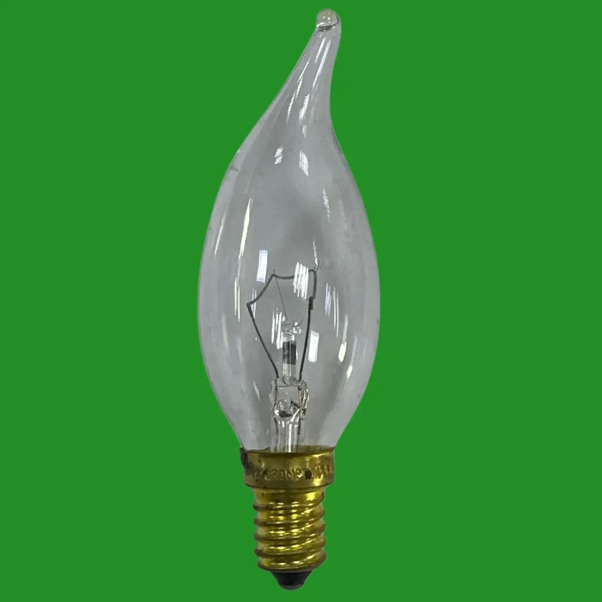 3x 60W Crompton Clear Bent Tip Flared Dimmable Candle Light Bulbs SES E14 Screw - image 3 | Free standard UK delivery included | Discount Quality Products