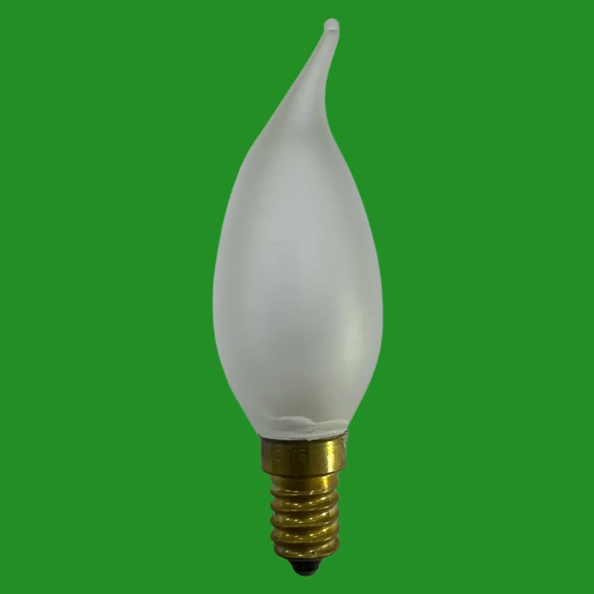 1x 60W Crompton Frosted Bent Tip Flared Dimmable Candle Light Bulbs SES E14 - image 3 | Free standard UK delivery included | Discount Quality Products
