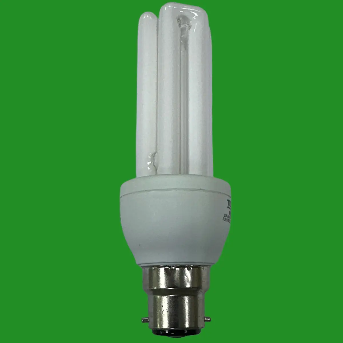 2x 15W (=75W) Tesco CFL Stick Low Energy Power Saving Light Bulbs B22 BC 2700K - image 2 | Free standard UK delivery included | Discount Quality Products