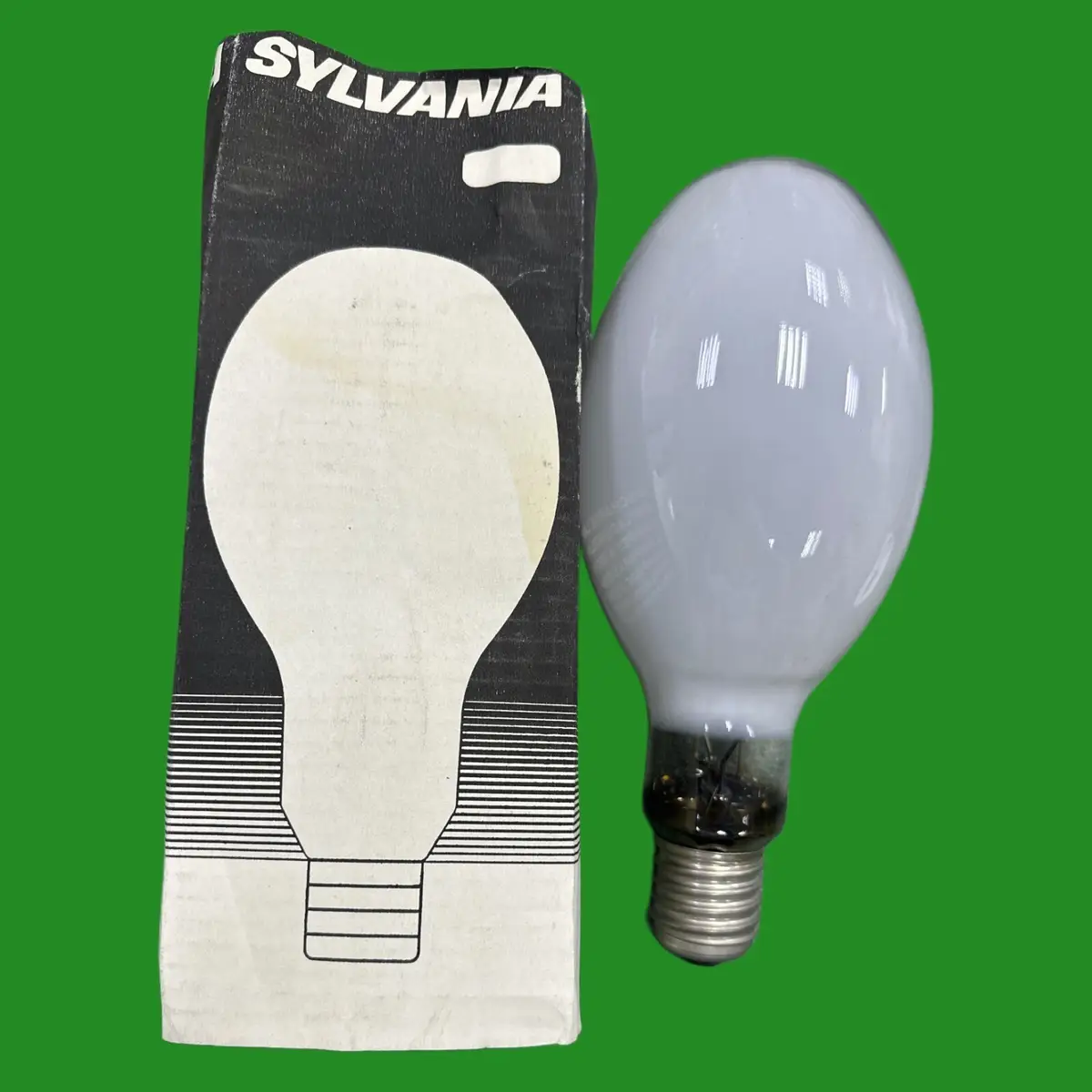 350W Sylvania SHX HPS High Pressure Sodium SON-E Elliptical Light Bulb GES E40