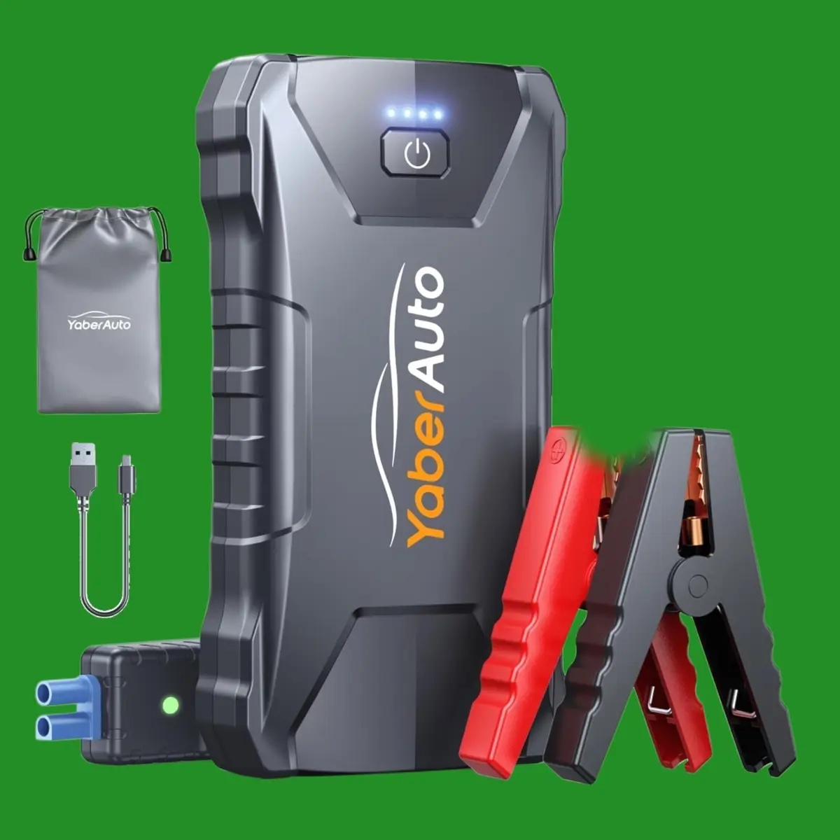 4000A Jump Starter Power Bank Pack 12V 7L Car Battery Booster 13800mAh Portable