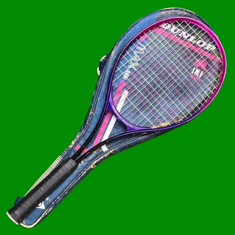 Olympian Senior Wide Beam 27" Inch Tennis Racket with Dunlop Max 500i Cover Bag