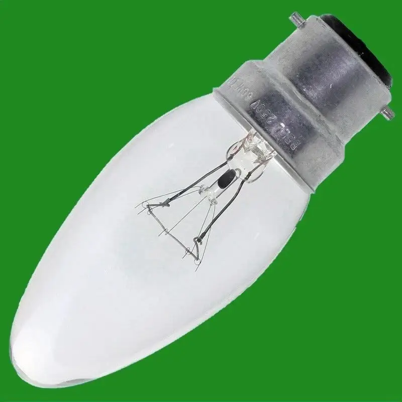 2x 40W Tesco Clear Candle Dimmable Filament Light Bulbs B22 BC Bayonet Cap Lamps - image 3 | Free standard UK delivery included | Discount Quality Products