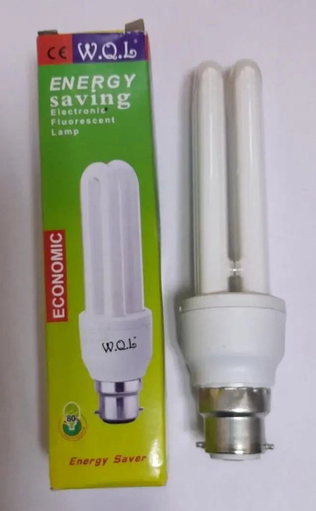 1x 22W Low Energy Power Saving CFL Stick Light Bulbs Bayonet BC B22 Lamps