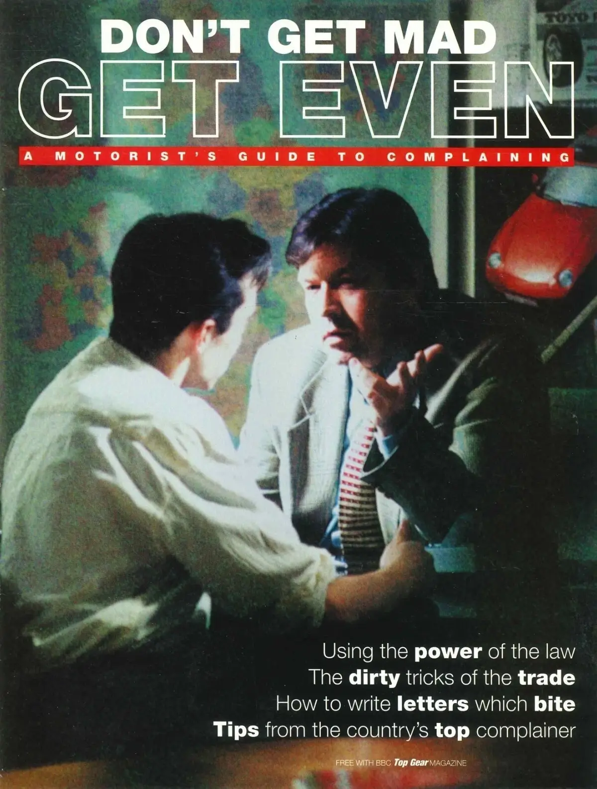 BBC Top Gear Magazine Supplement: Motorist's Guide to Complaining, March 1995
