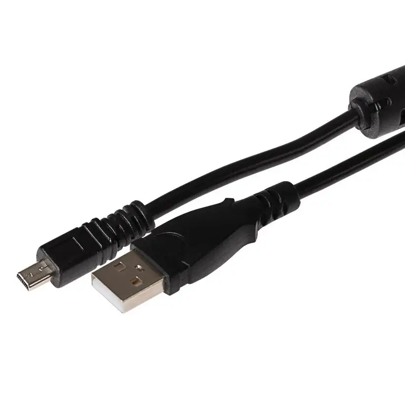 Maplin 3M USB 2.0 to USB Mini 8 Pin Cable, Black For Legacy Older Digital Camera - image 3 | Free standard UK delivery included | Discount Quality Products