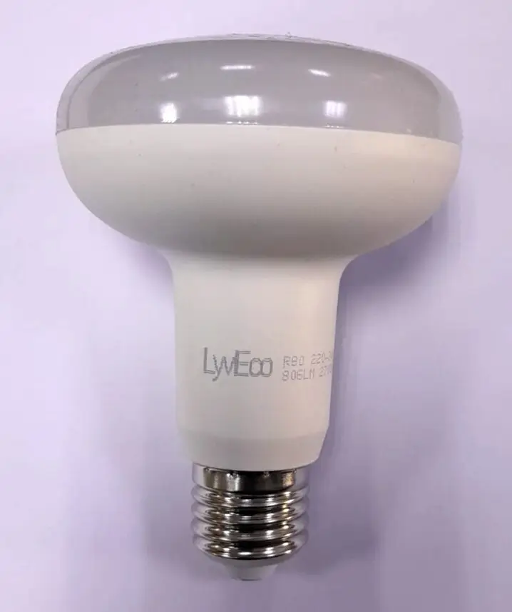 1x 10W (=60W) R80 LED Pearl Reflector Spot Light Bulbs E27 2700K 806Lm Lamp - image 2 | Free standard UK delivery included | Discount Quality Products