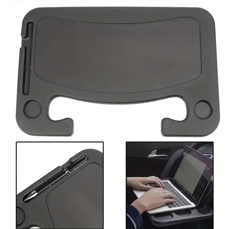 Car Steering Wheel Tray Laptop Desk Mount Table Eating Food Stand Drink Holders - image 10 | Free standard UK delivery included | Discount Quality Products