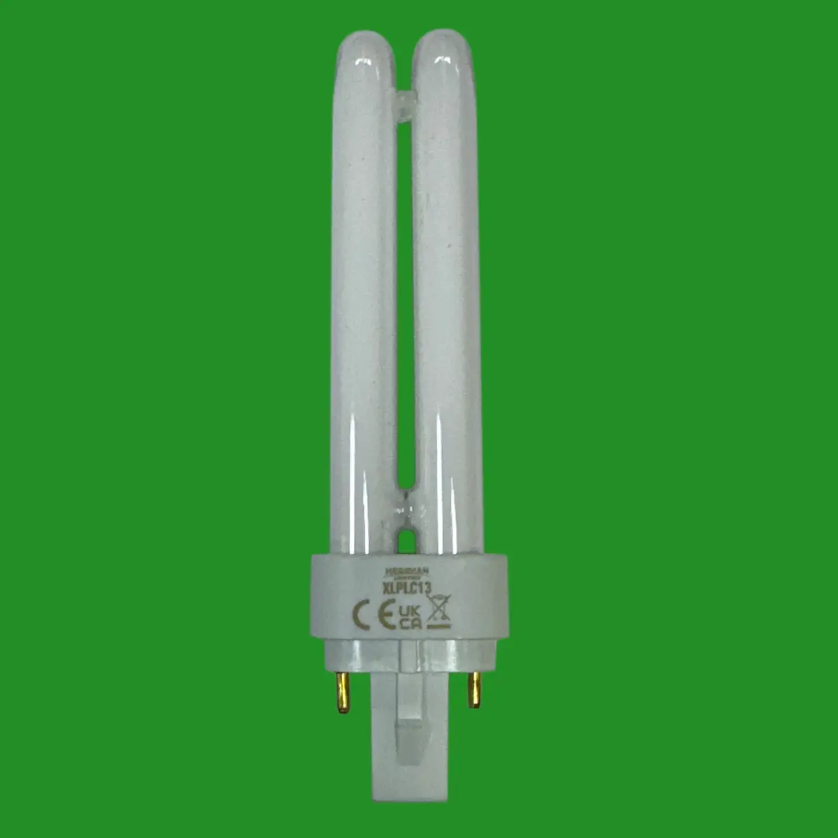 1x 13W Meridian G24d-1 2 pin Low Energy CFL PL Light Bulb Cool White 4200K Lamp - image 2 | Free standard UK delivery included | Discount Quality Products