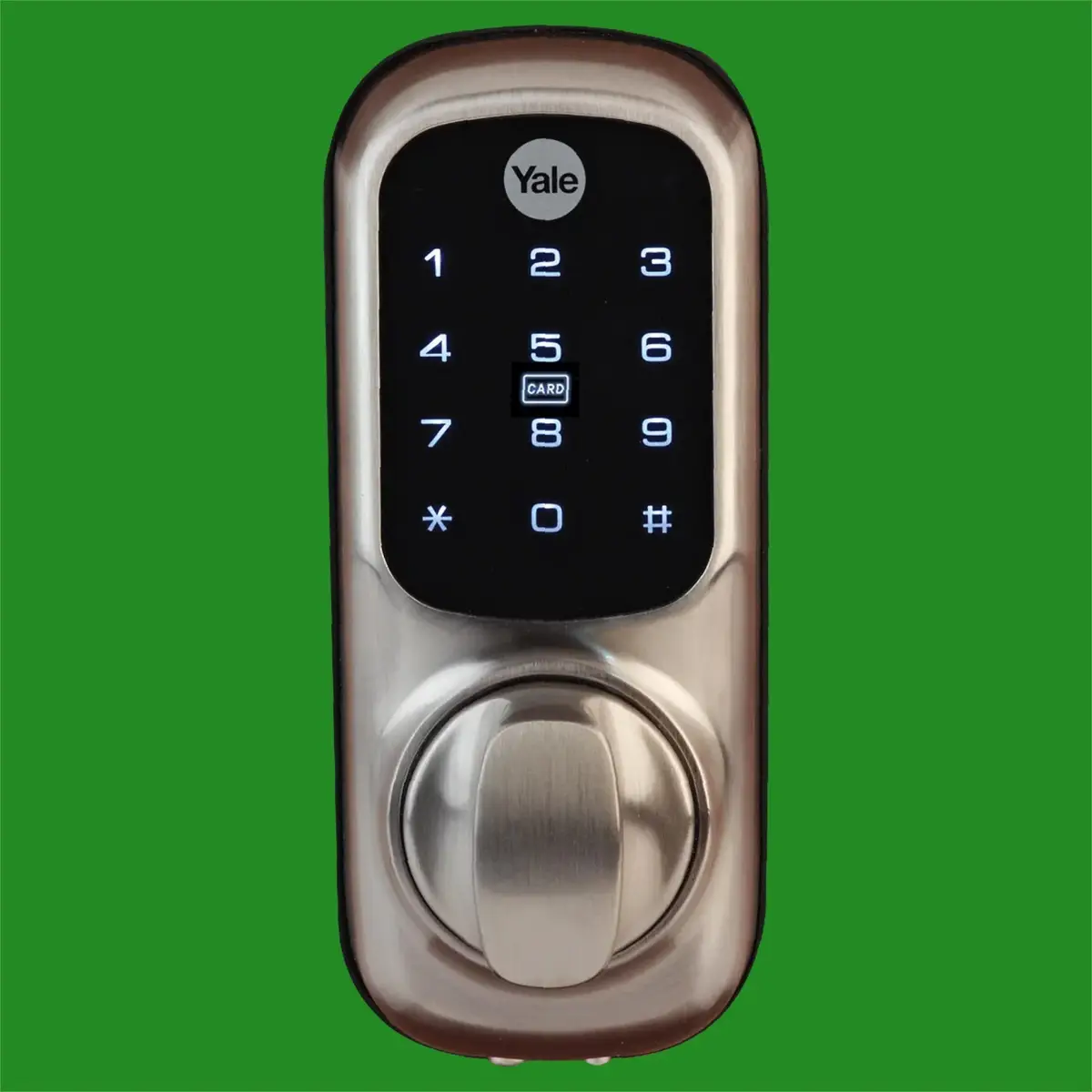 Yale Keyless Connected Smart Door Lock, No Key Needed, Satin Nickel, Keypad Pin - Miscellaneous | Free standard UK delivery included | Discount Quality Products