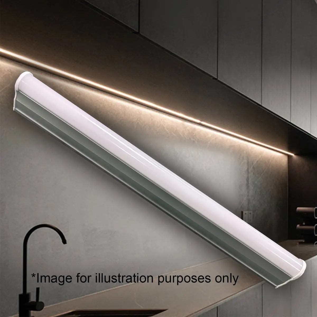 9W 885mm Linkable Under Cupboard, Kitchen and Cabinet 3000K LED Strip Light