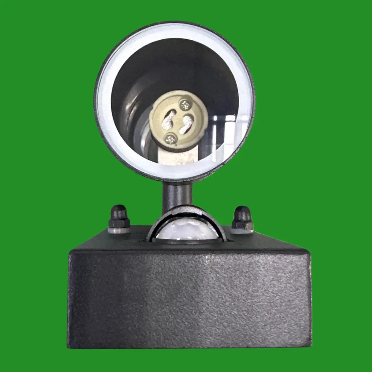 Black GU10 LED IP54 Up Down Outdoor Garden PIR Motion Sensor Security Wall Light - image 4 | Free standard UK delivery included | Discount Quality Products