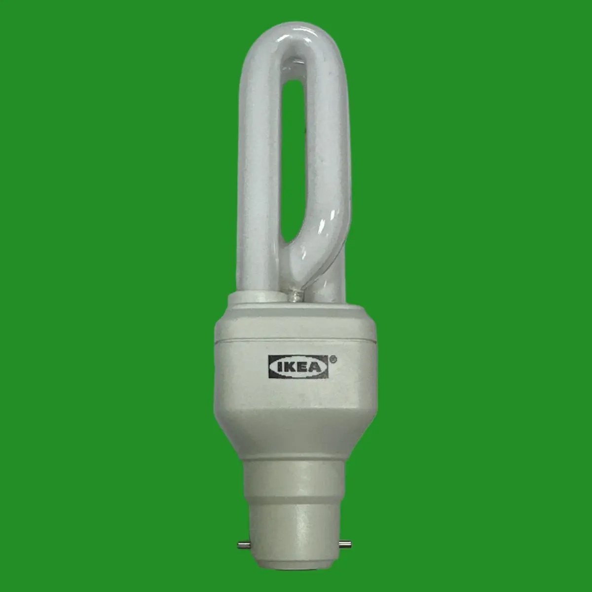 1x 11W (=60W) IKEA Low Energy CFL Stick Light Bulbs, BC, B22 Bayonet Lamps 2700K - image 2 | Free standard UK delivery included | Discount Quality Products