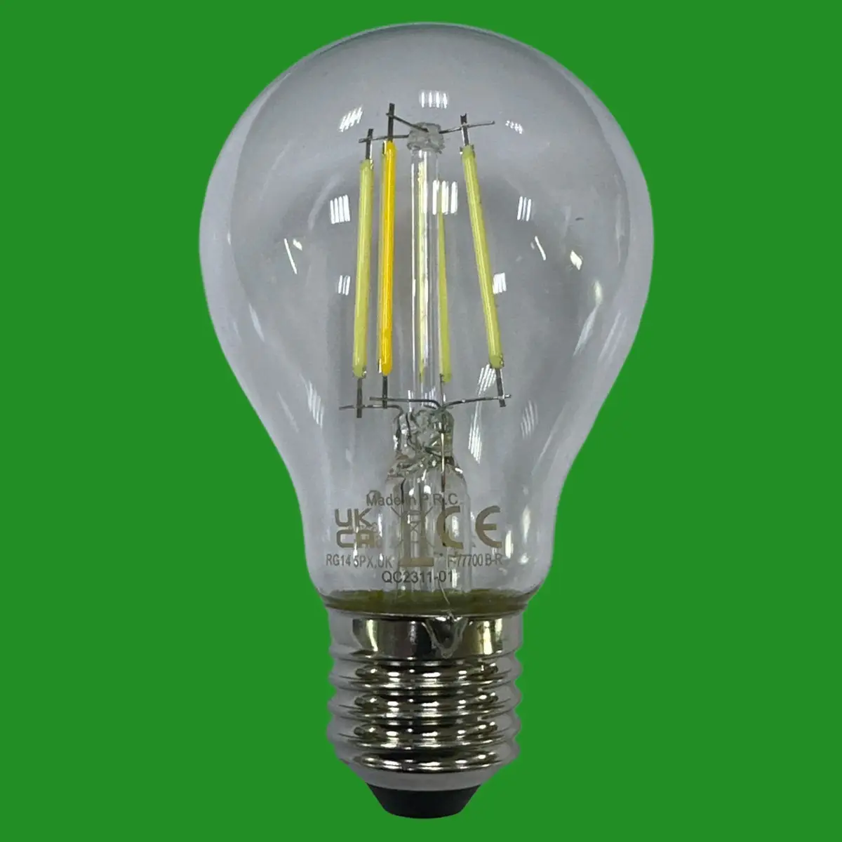 2x 4.2W =40W Kosnic Clear LED Filament GLS Light Bulbs ES E27 Edison Screw 4000K - image 4 | Free standard UK delivery included | Discount Quality Products