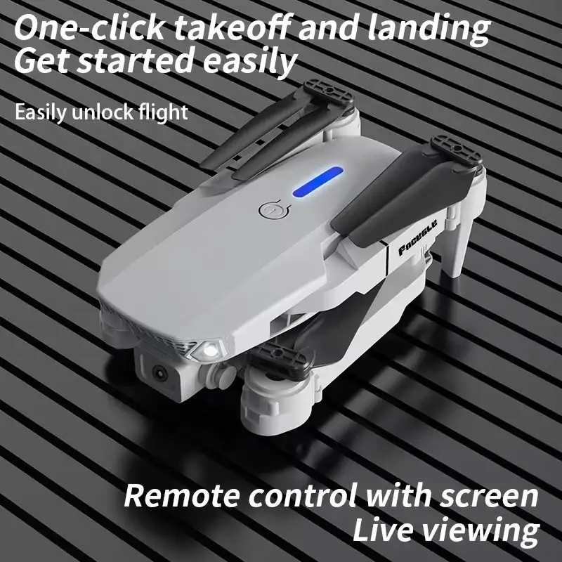 E88 Nova RC Drone with Screen Dual Camera 360° Stunt Flight, Optical Flow Hover - image 5 | Free standard UK delivery included | Discount Quality Products