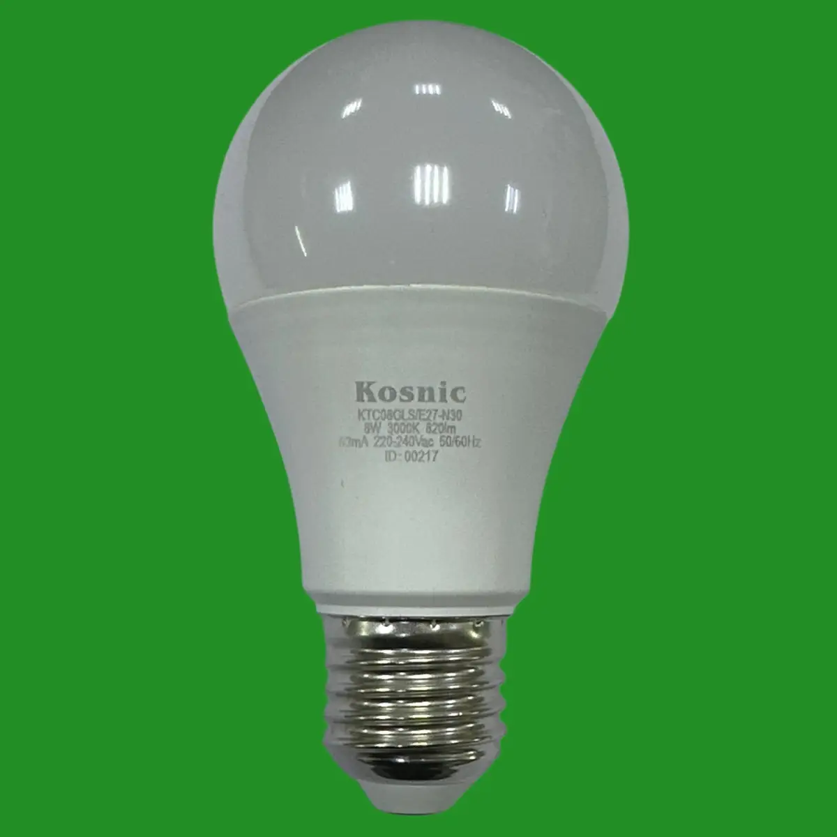 2x 8W (=61W) Kosnic GLS LED Light Bulbs ES E27 Edison Screw 3000K Lamp - image 3 | Free standard UK delivery included | Discount Quality Products
