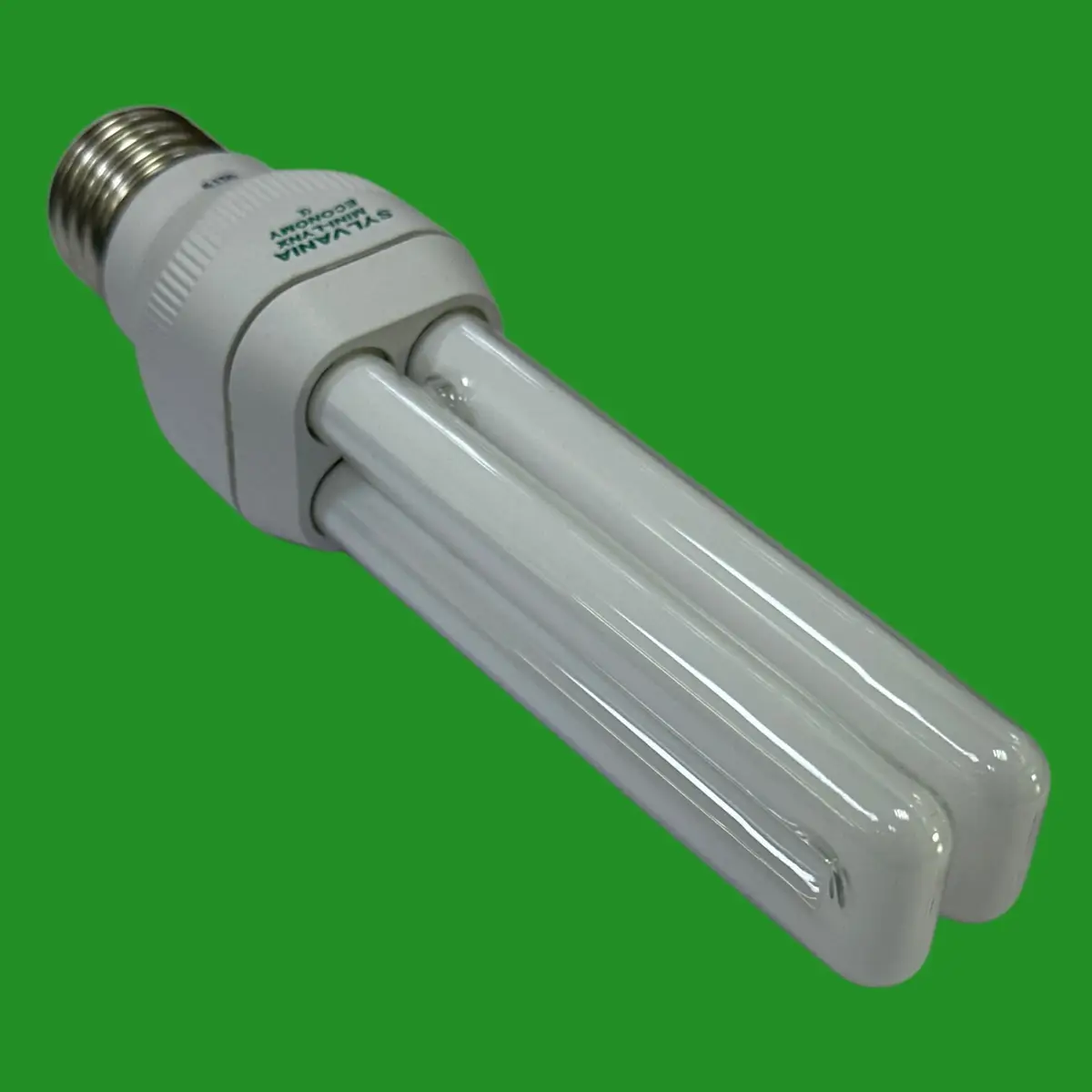 1x 15W (=75W) Sylvania Stick CFL Light Bulb Edison Screw Low Energy E27 ES 2700K - image 2 | Free standard UK delivery included | Discount Quality Products