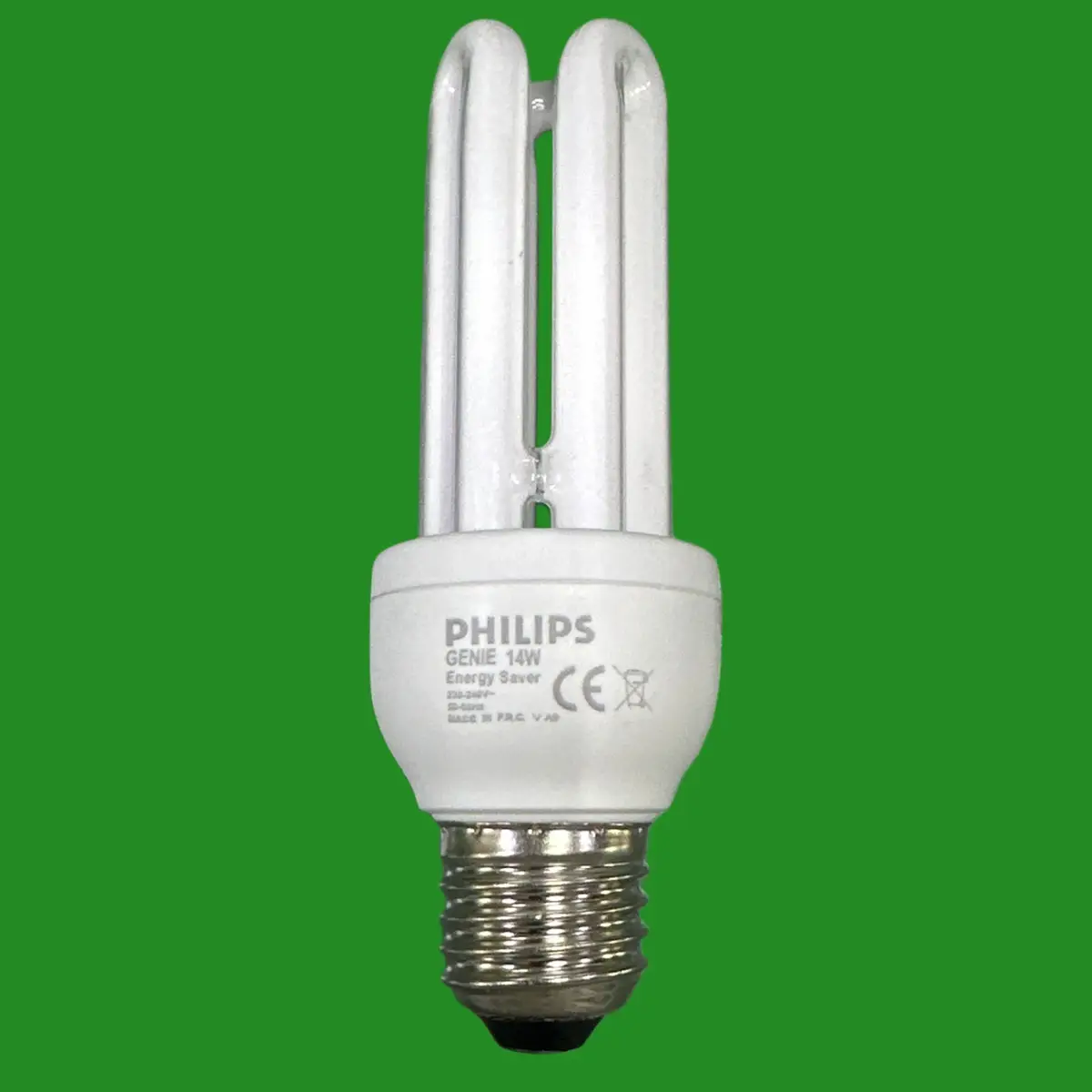 4x 14W (=65W) Philips Low Energy CFL Stick Light Bulb ES E27 Edison Screw Lamp - image 3 | Free standard UK delivery included | Discount Quality Products