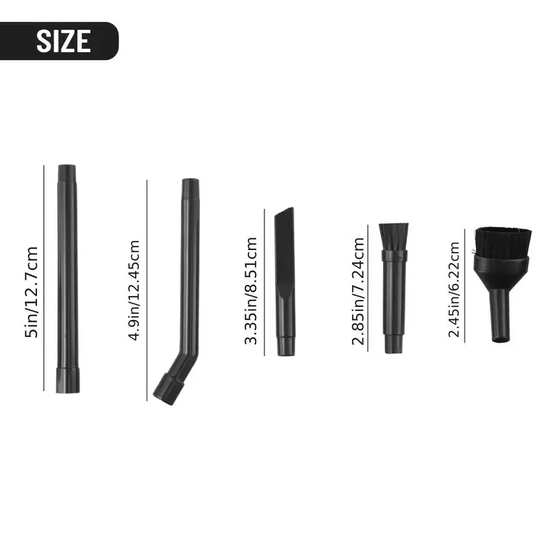 9pcs Vacuum Cleaner Attachment Kit Keyboard Cleaning Brush & Crevice Tool Set - image 4 | Free standard UK delivery included | Discount Quality Products