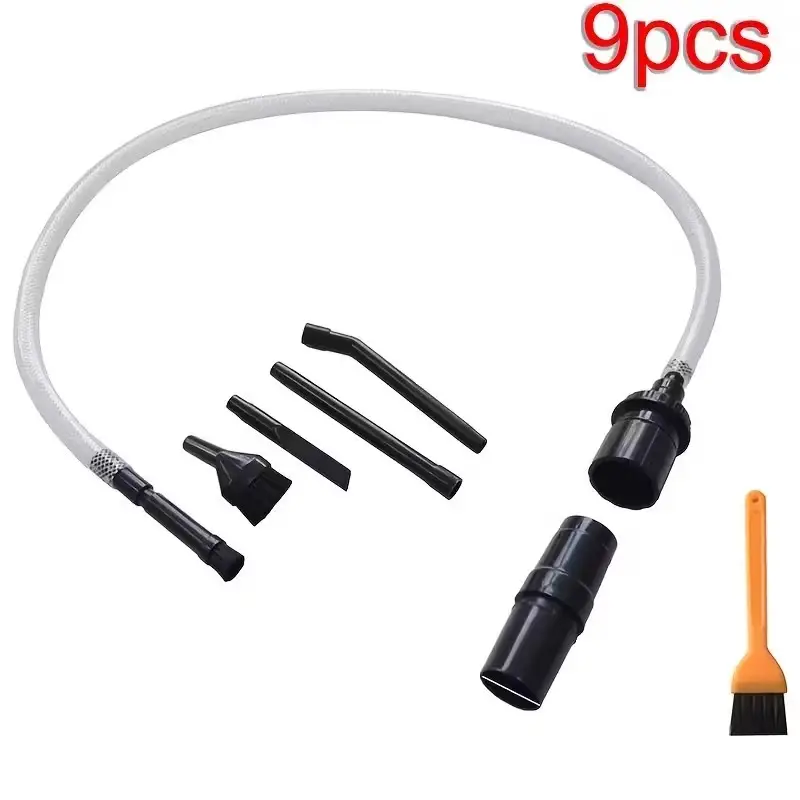 9pcs Vacuum Cleaner Attachment Kit Keyboard Cleaning Brush & Crevice Tool Set - image 5 | Free standard UK delivery included | Discount Quality Products